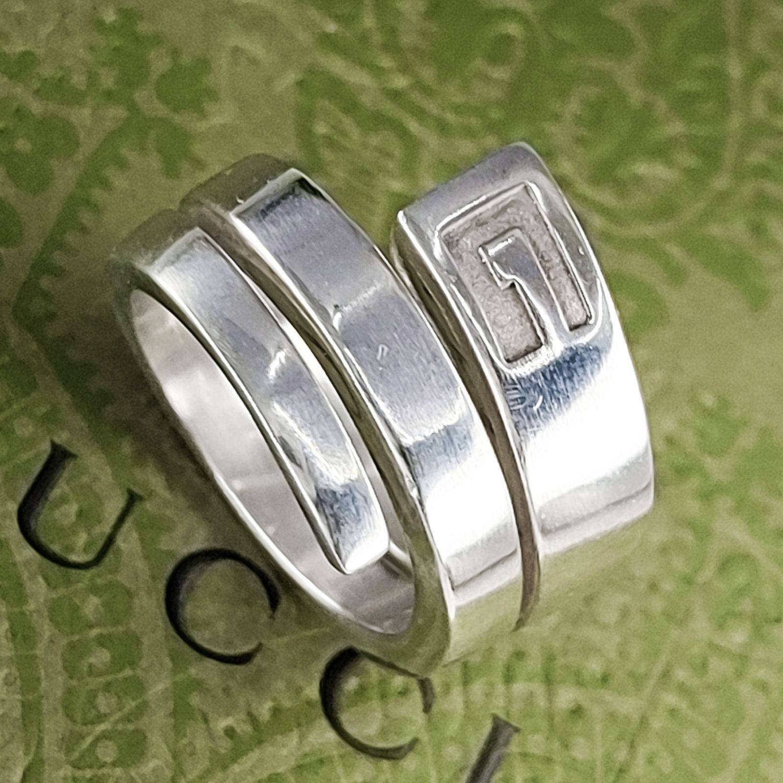 Gucci グッチ スパイラル スネーク リング 約11号 (内径16.4mm
