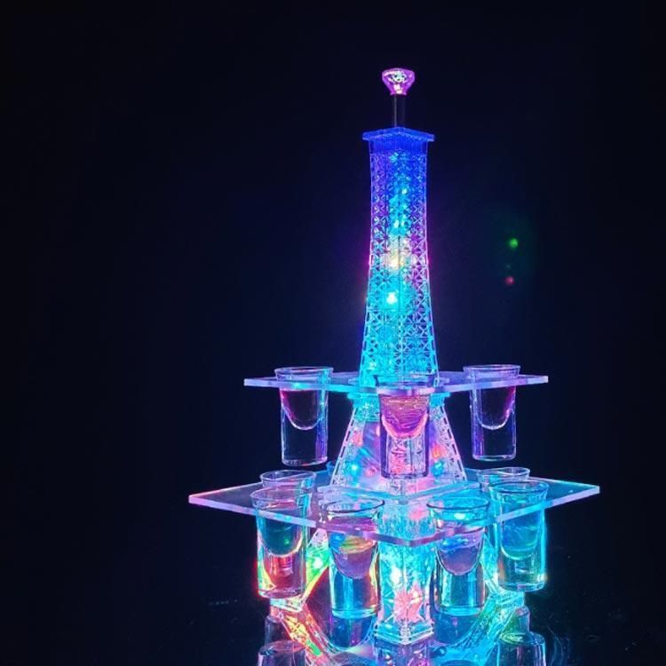 グラス12個付 LED酒グラス棚