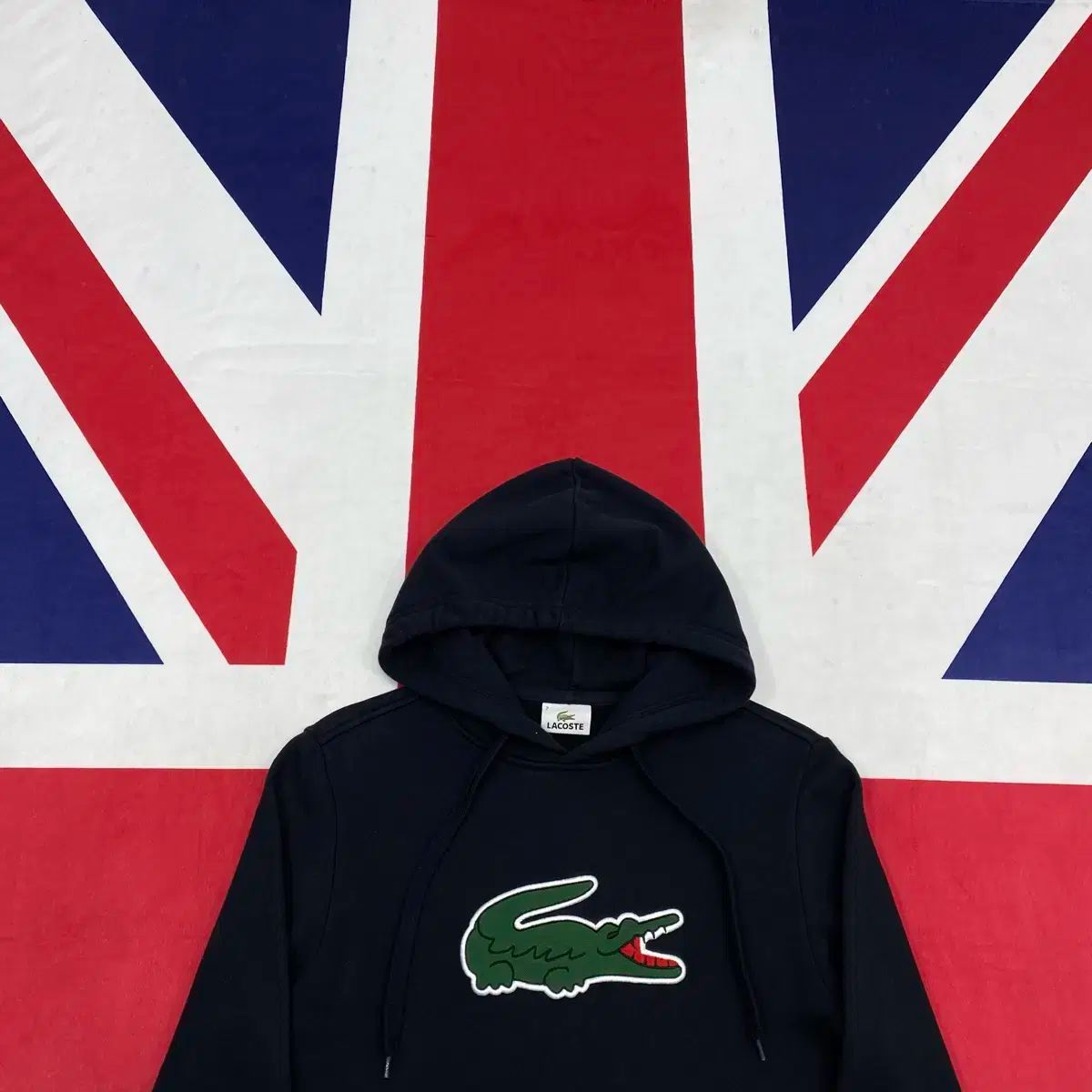 【雷市場（ポンジャン）商品韓国直送】 LACOSTE(ラコステ) フード付きTシャツ 90