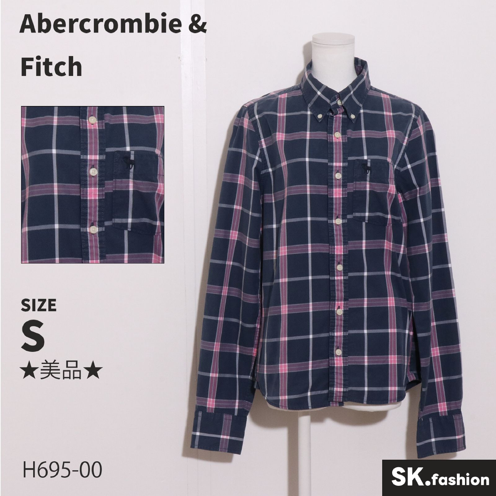 ☆美品☆ Abercrombie & Fitch アバクロンビーアンドフィッチ トップス 