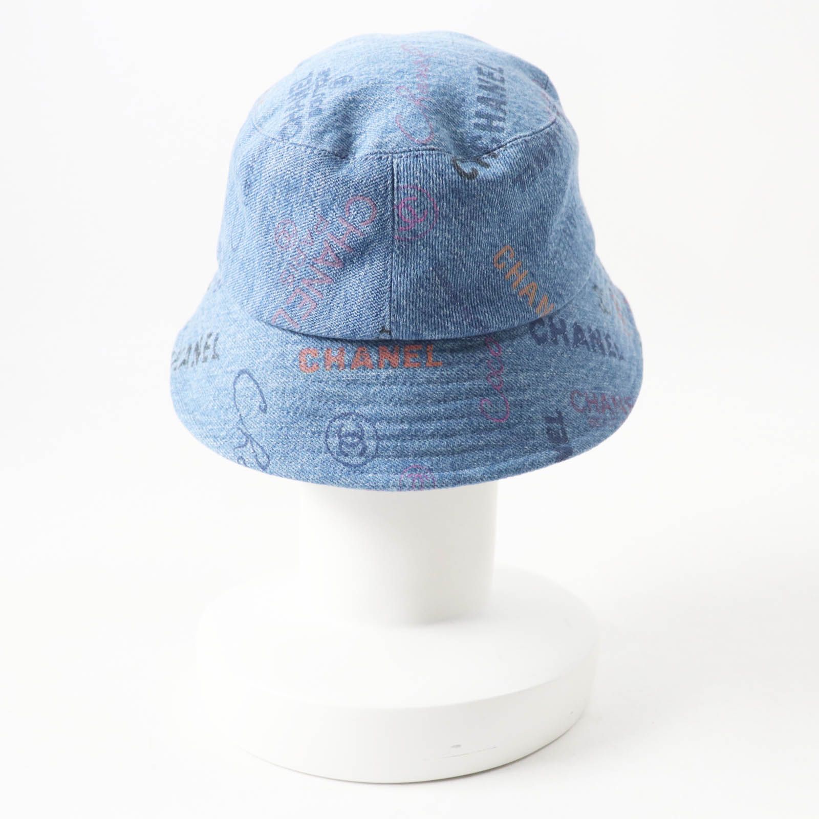 シャネルCHANEL バケットハット レディースM デニム【美品】