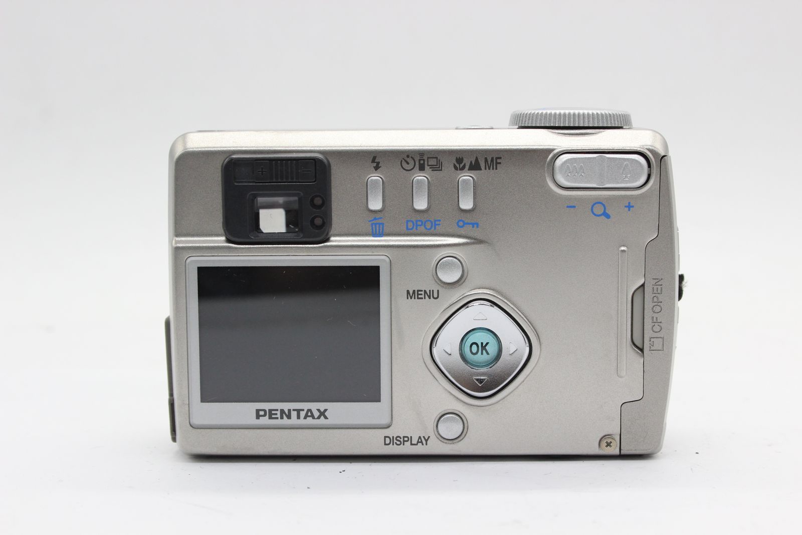 美品 返品保証】 ペンタックス Pentax Optio 330 3x チャージャー付き