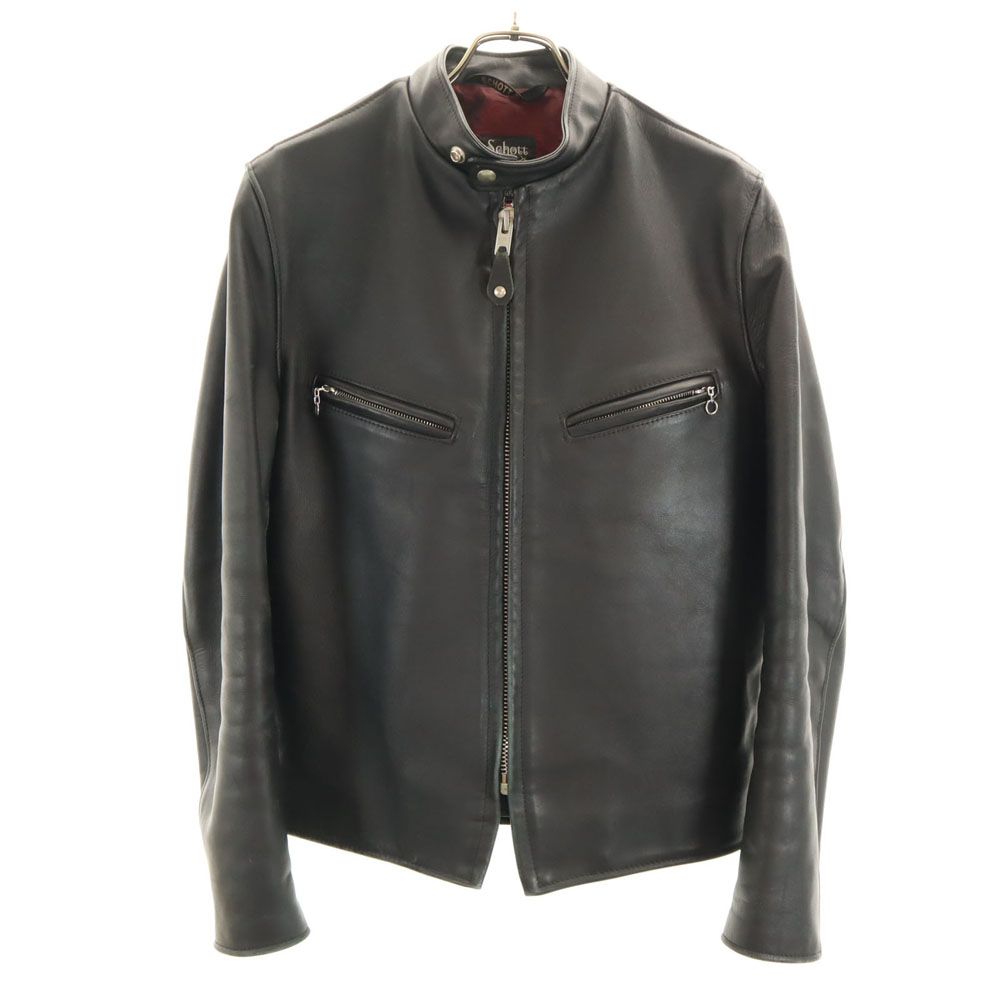 ショット USA製 641 牛革レザー シングルライダースジャケット ショット USA製 641 牛革レザー シングルライダースジャケット