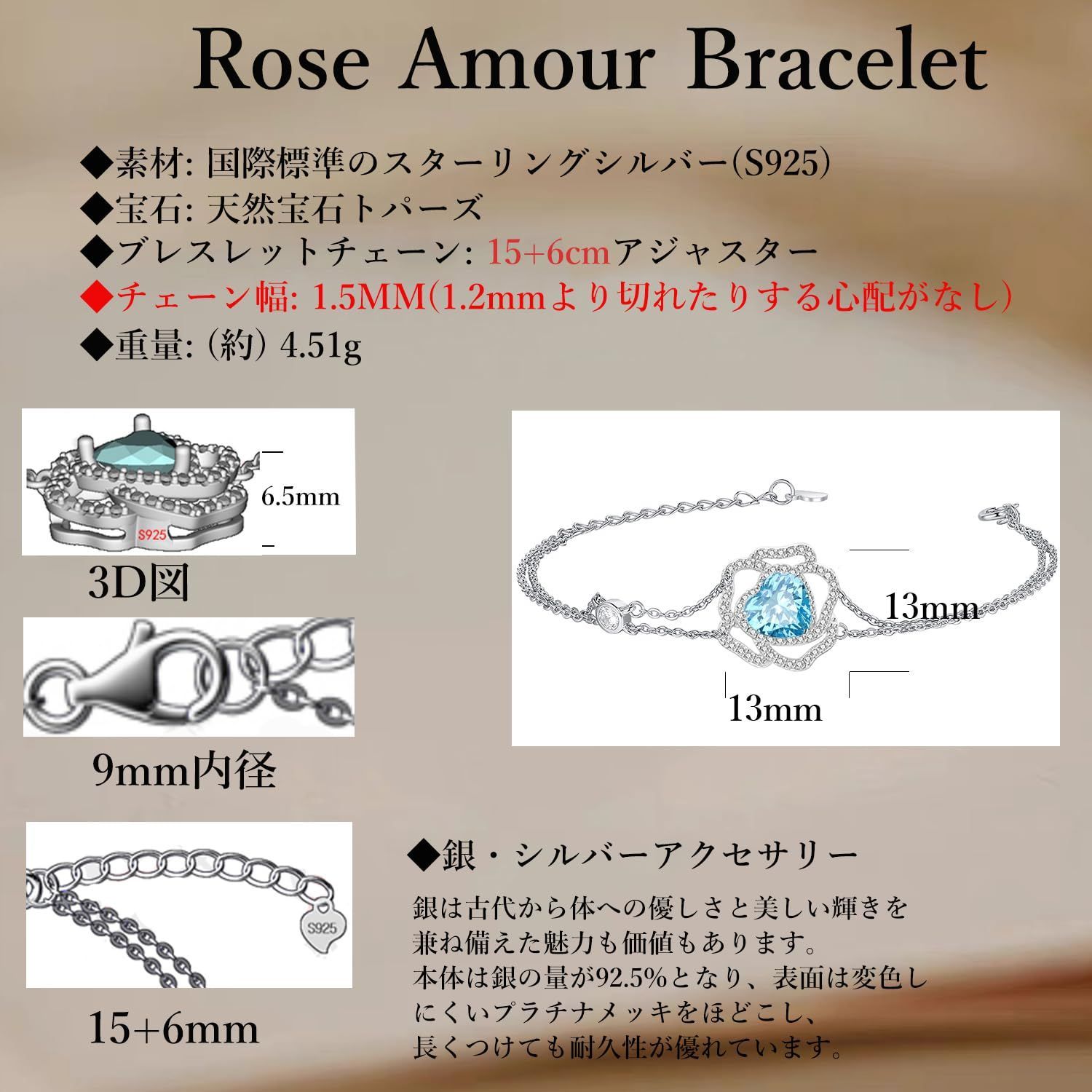 Rose 誕生石