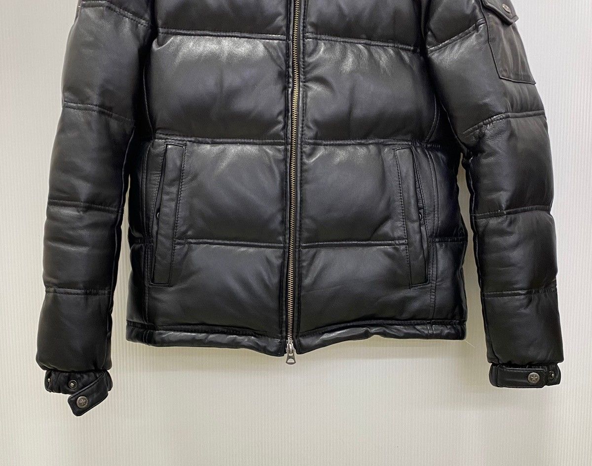 ショット SCHOTT レザーダウン ダウンジャケット 250709J