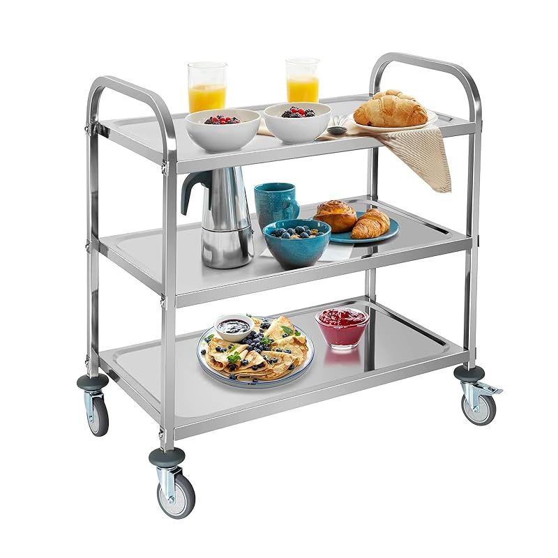 aさま専用】ステンレスワゴン 引き出し サイドボックス キャスター付き