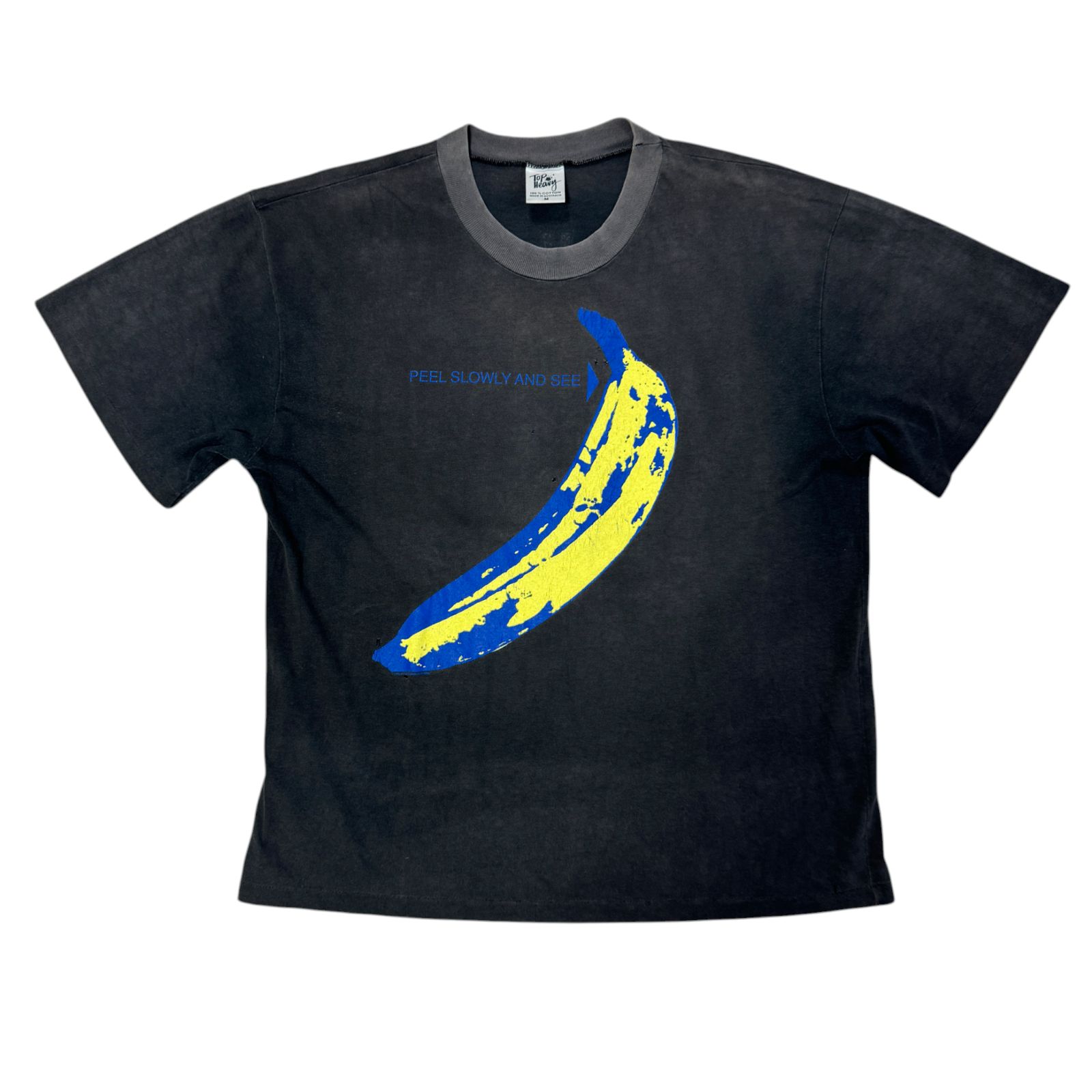 90s Velvet Underground Warhol Banana Tシャツ Mサイズ Peel Slowly 