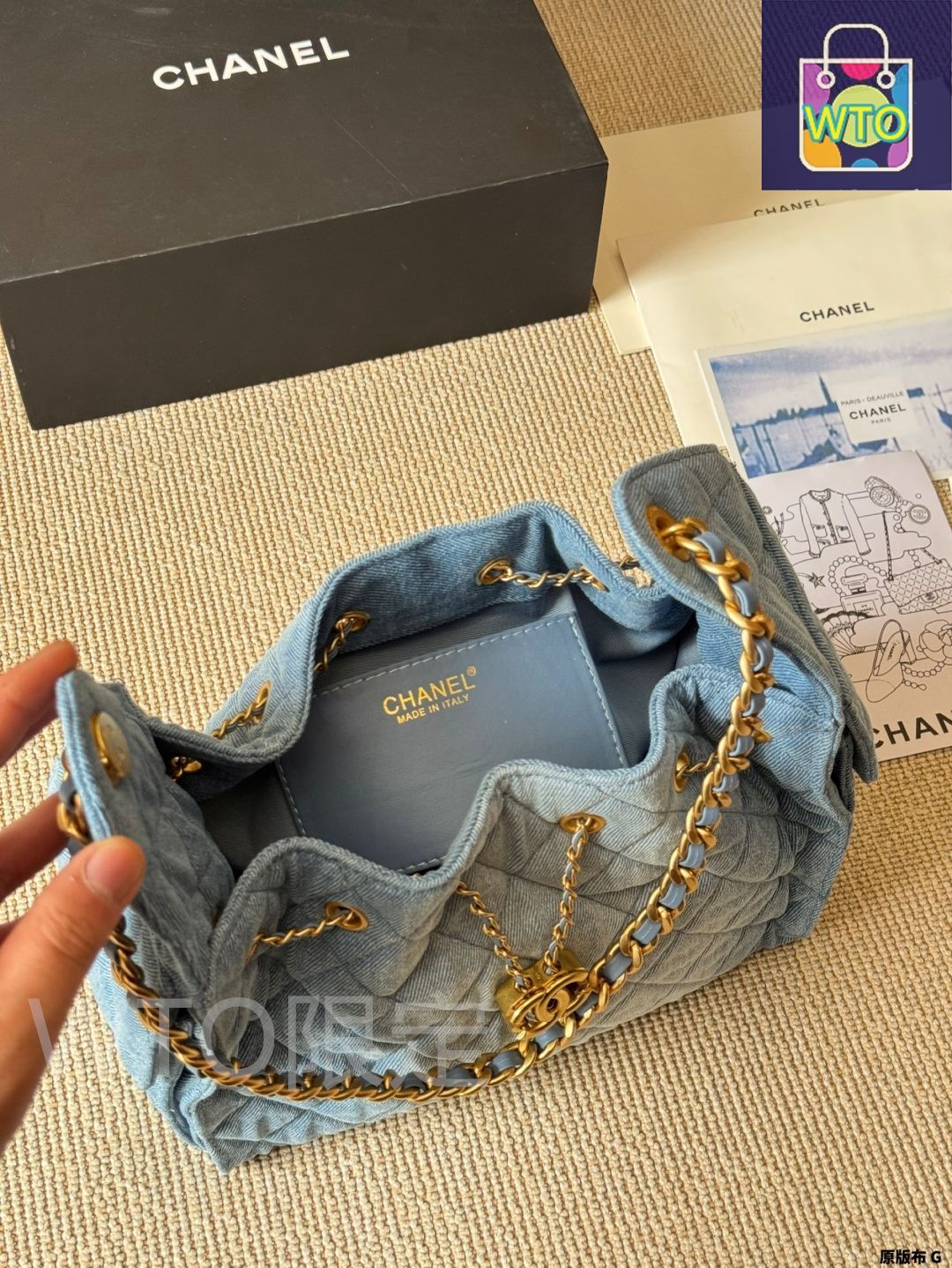 今日特価】Chanel 25s シャネル 25s スモール ライトブルー
