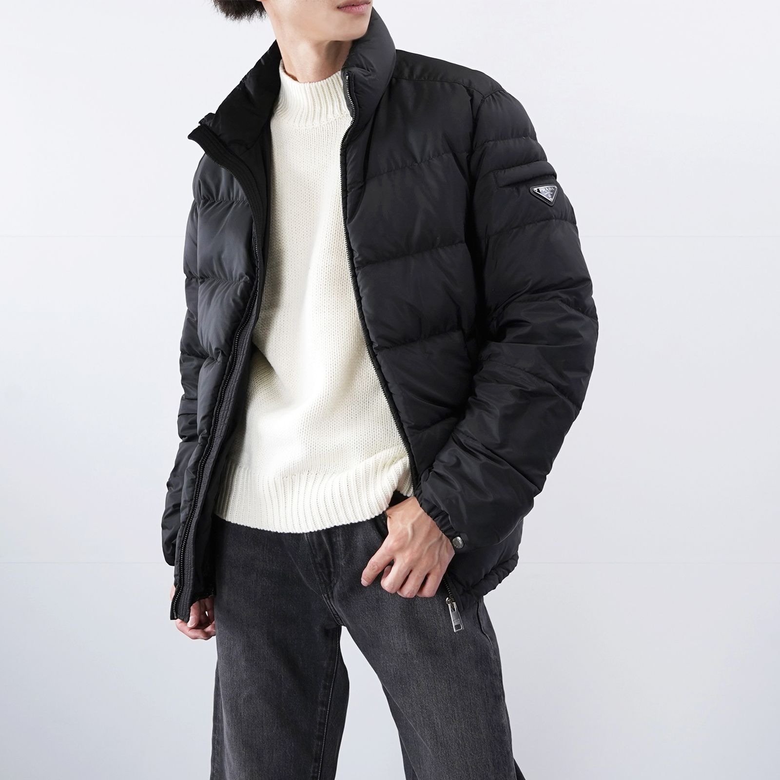 美品！PRADA SGY091 ダウンジャケット PRADA SGY091 ダウンジャケット (PRADA/ダウンジャケット) SGY091 106O