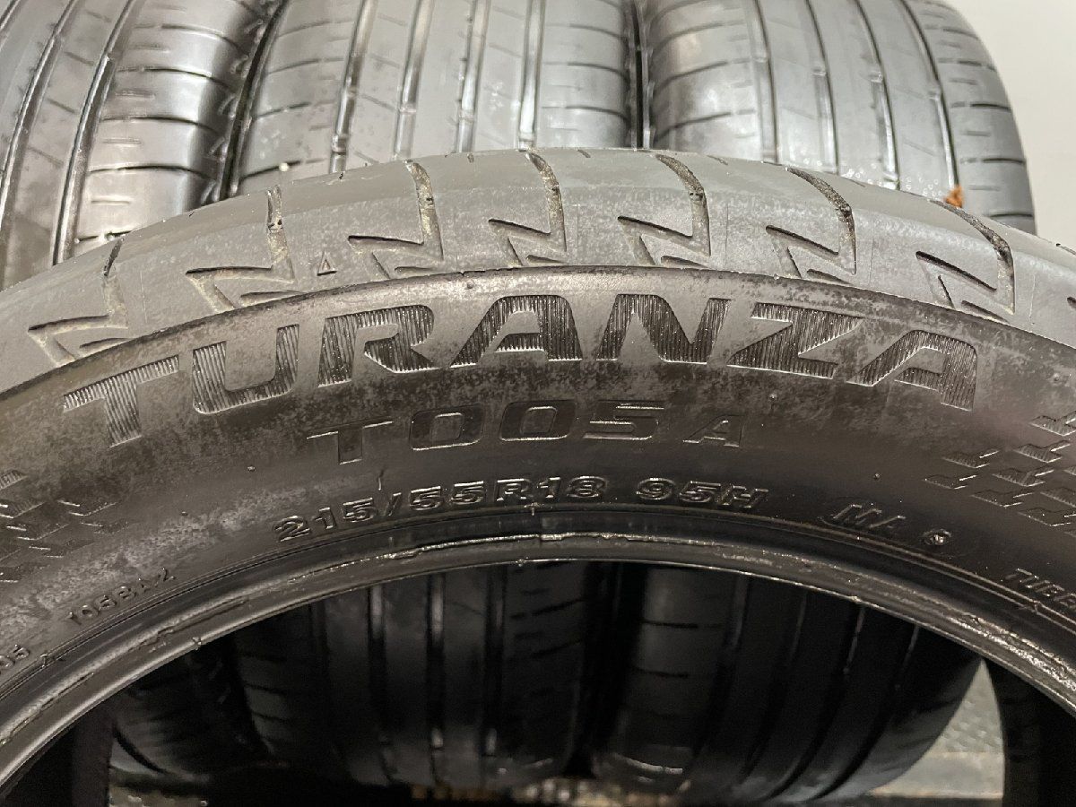 BS TURANZA T005A 215/55R18】夏タイヤ【Jeep MK系コンパス 純正 