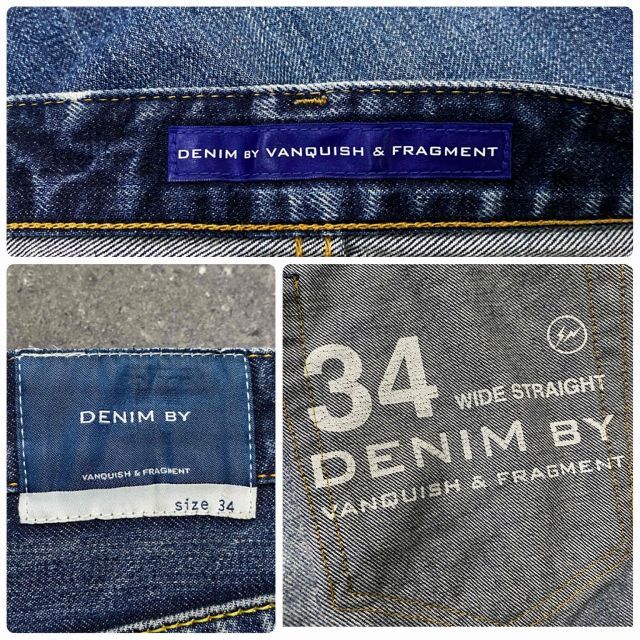 DENIM BY VANQUISH ＆ FRAGMENT DENIM PANTS SIZE-34 VFP1024