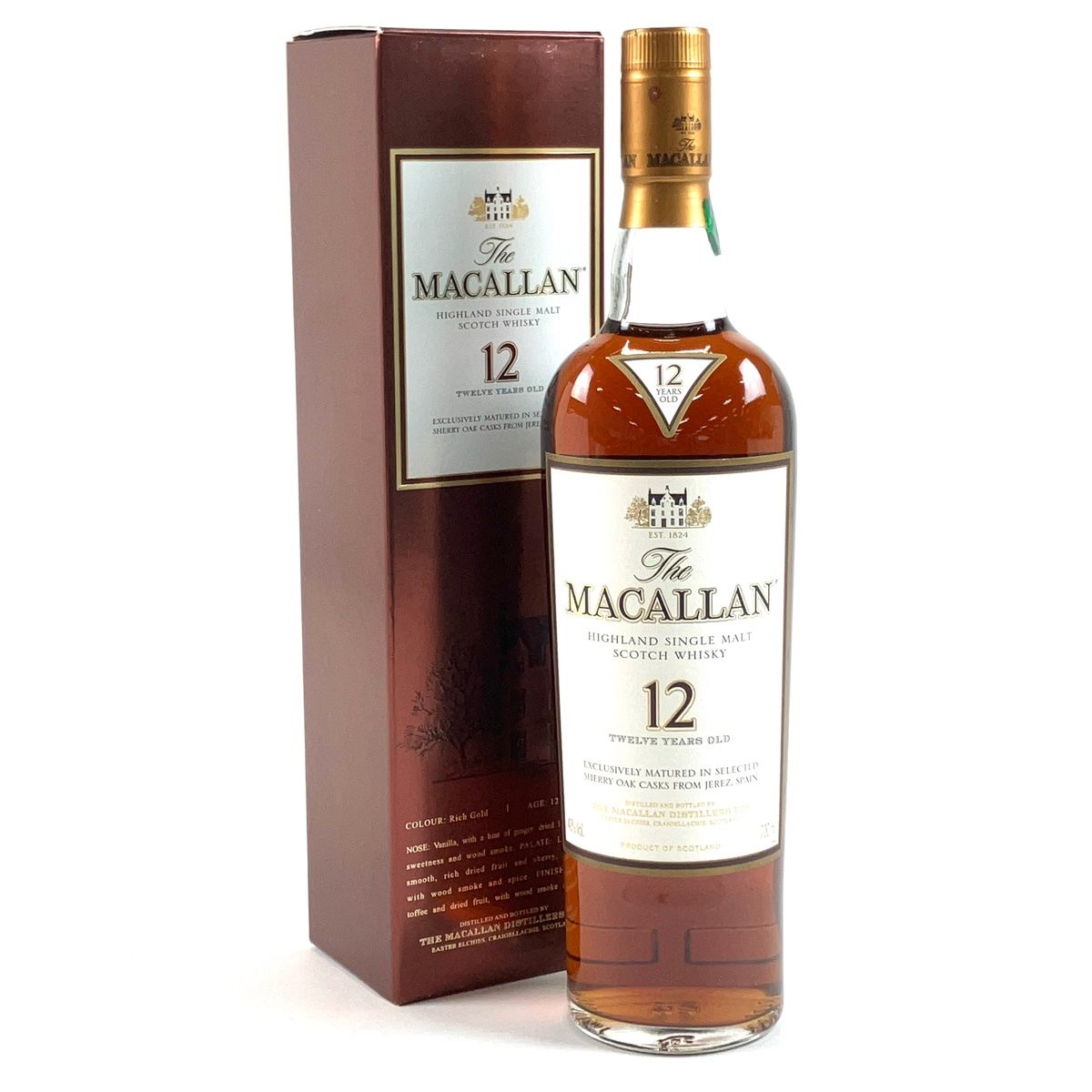 マッカラン MACALLAN 12年 シェリーオークカスク 旧 700ml スコッチウイスキー シングルモルト 古酒