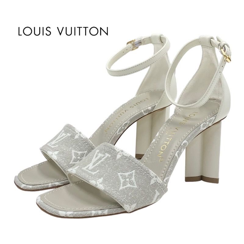 ルイヴィトン LOUIS VUITTON シルエットライン モノグラム サンダル 靴 