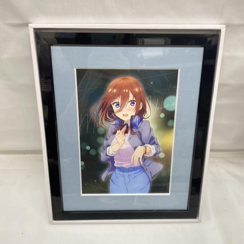 五等分の花嫁　中野三玖　キャライングラフ TVスペシャルアニメ「五等分の花嫁∽」電波ソーラークロノグラフ