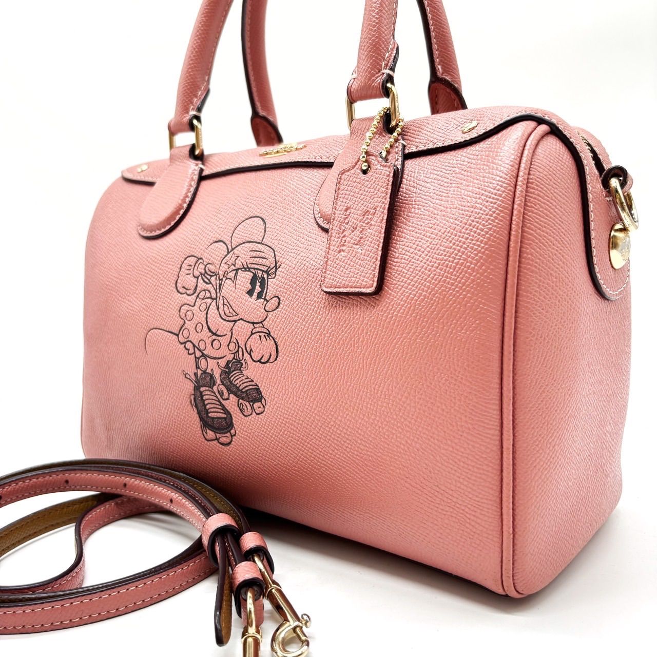 by 譲りさま専用（2台） レディース 【良品】 COACH コーチ COACH×Disney ハンドバッグ ミニ