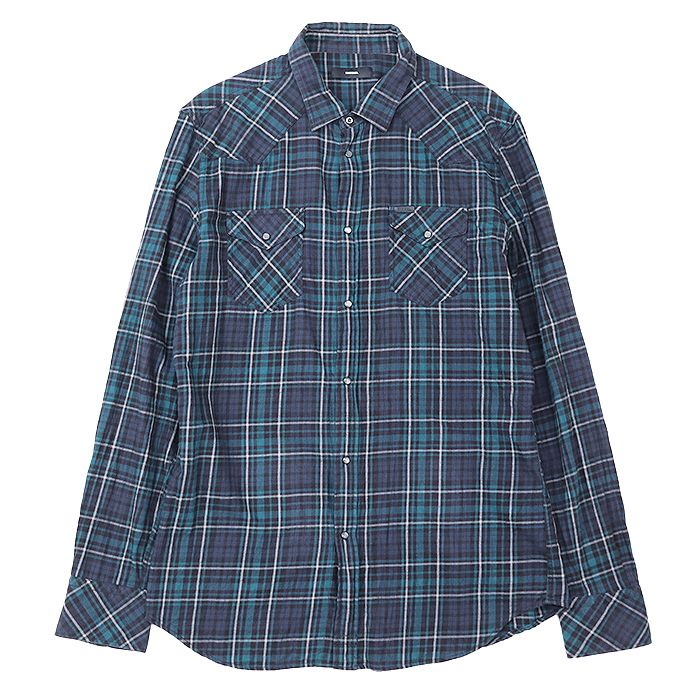 SALE】DIESEL ディーゼル ウエスタンシャツ チェック柄