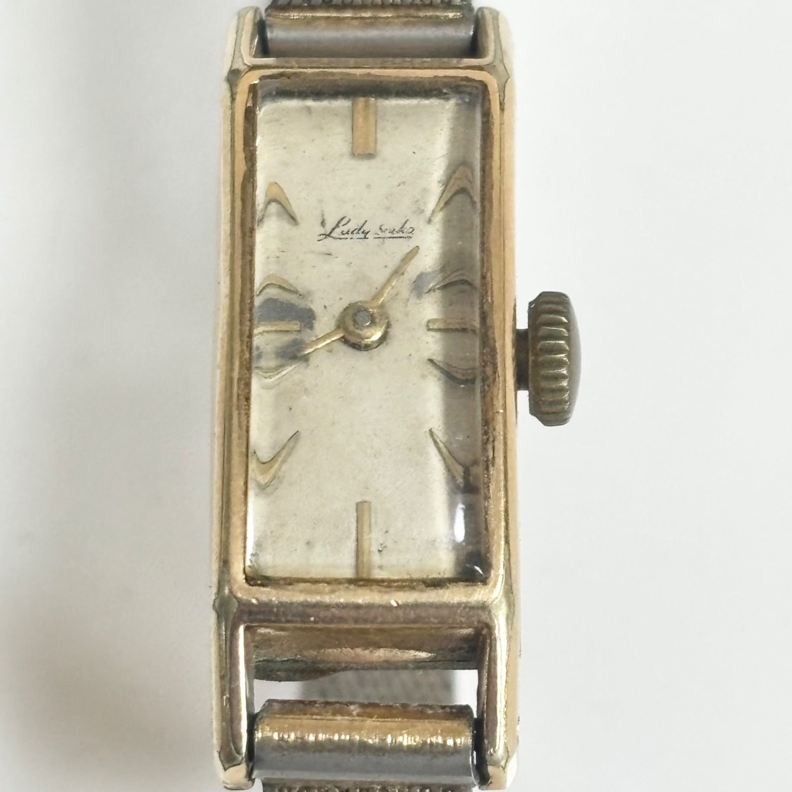送料無料】SEIKO/セイコー/Lady/レディー/14K GOLD FILLED/4002/手巻き 