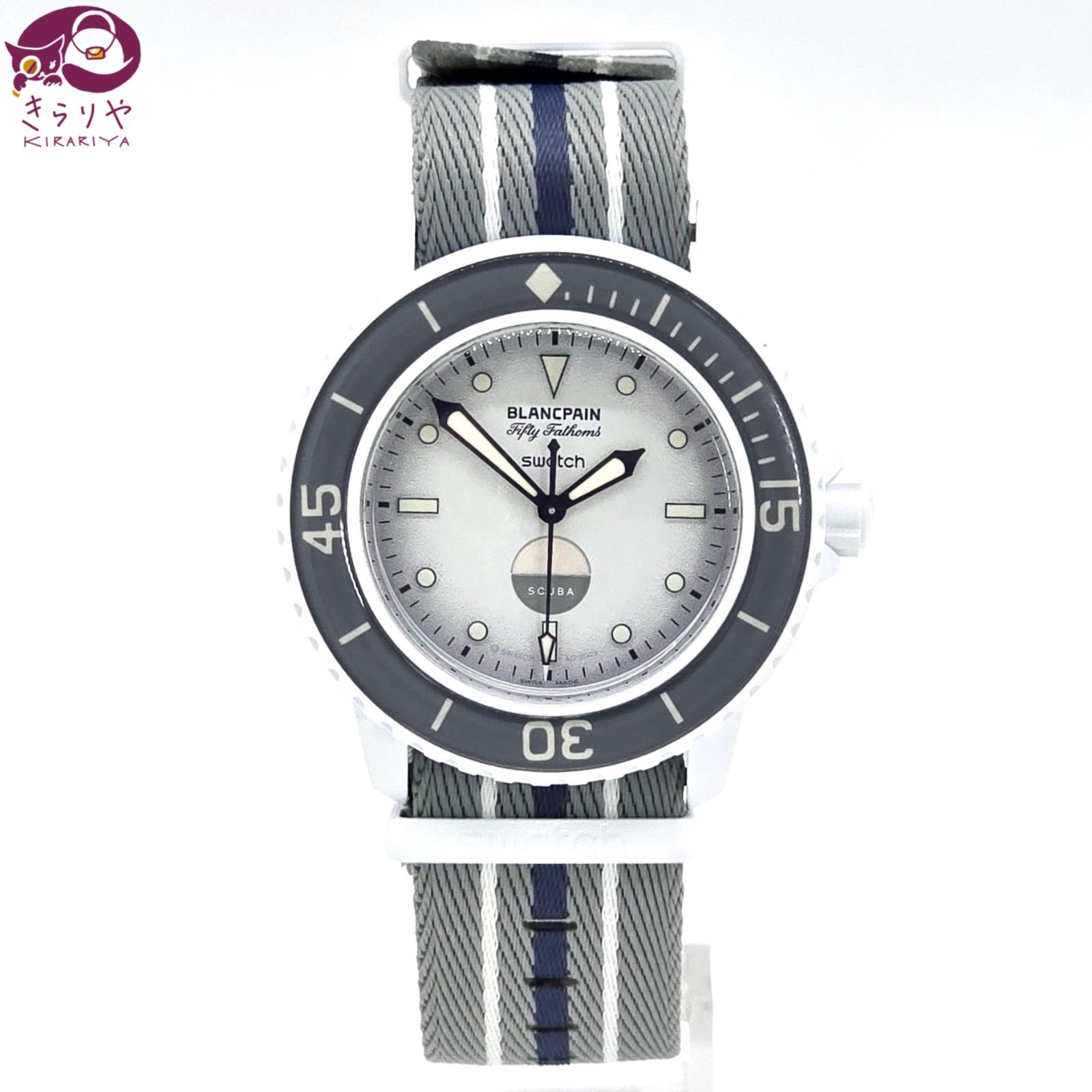 T*e様 BLANCPAIN ANTARCTIC OCEAN ダイバーズウォッチ ANTARCTIC OCEAN - Bioceramic Scuba Fifty Fathoms Collection