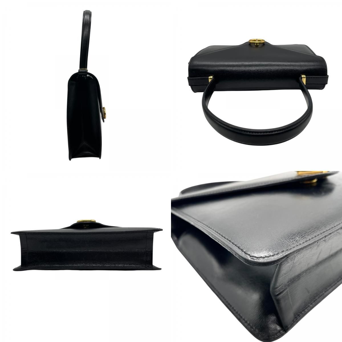 美品 Christian Dior クリスチャン 本物 ディオール ハンドバッグ 黒  