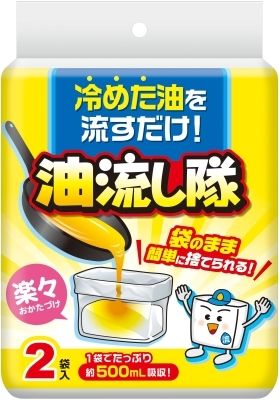人気ブランドの新作も！ まとめ買い-60点セット 油流し隊2包 コットンラボ 廃油処理剤