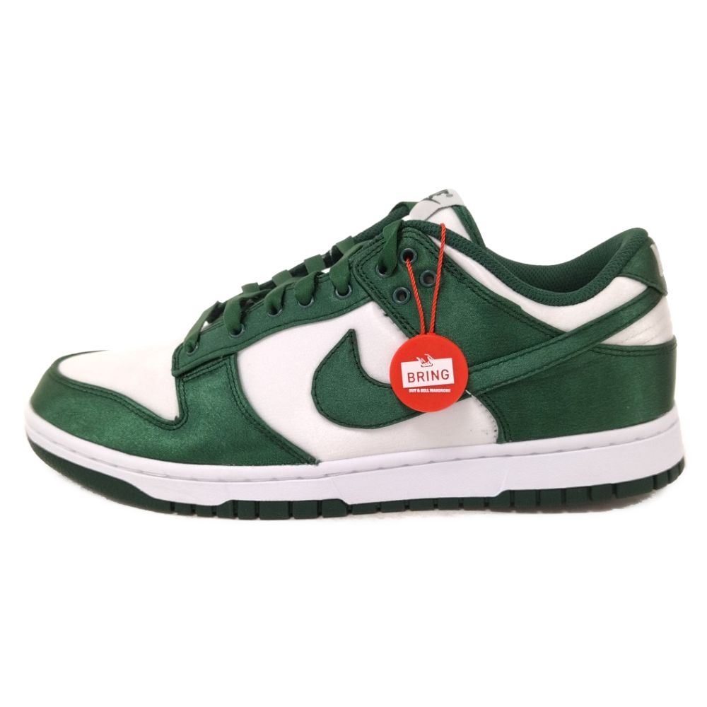 NIKE (ナイキ) WMNS DUNK LOW ESS SNKR DX5931-100 ウィメンズ ダンク ローカットスニーカー US11/28cm  ホワイト/グリーン - メルカリ