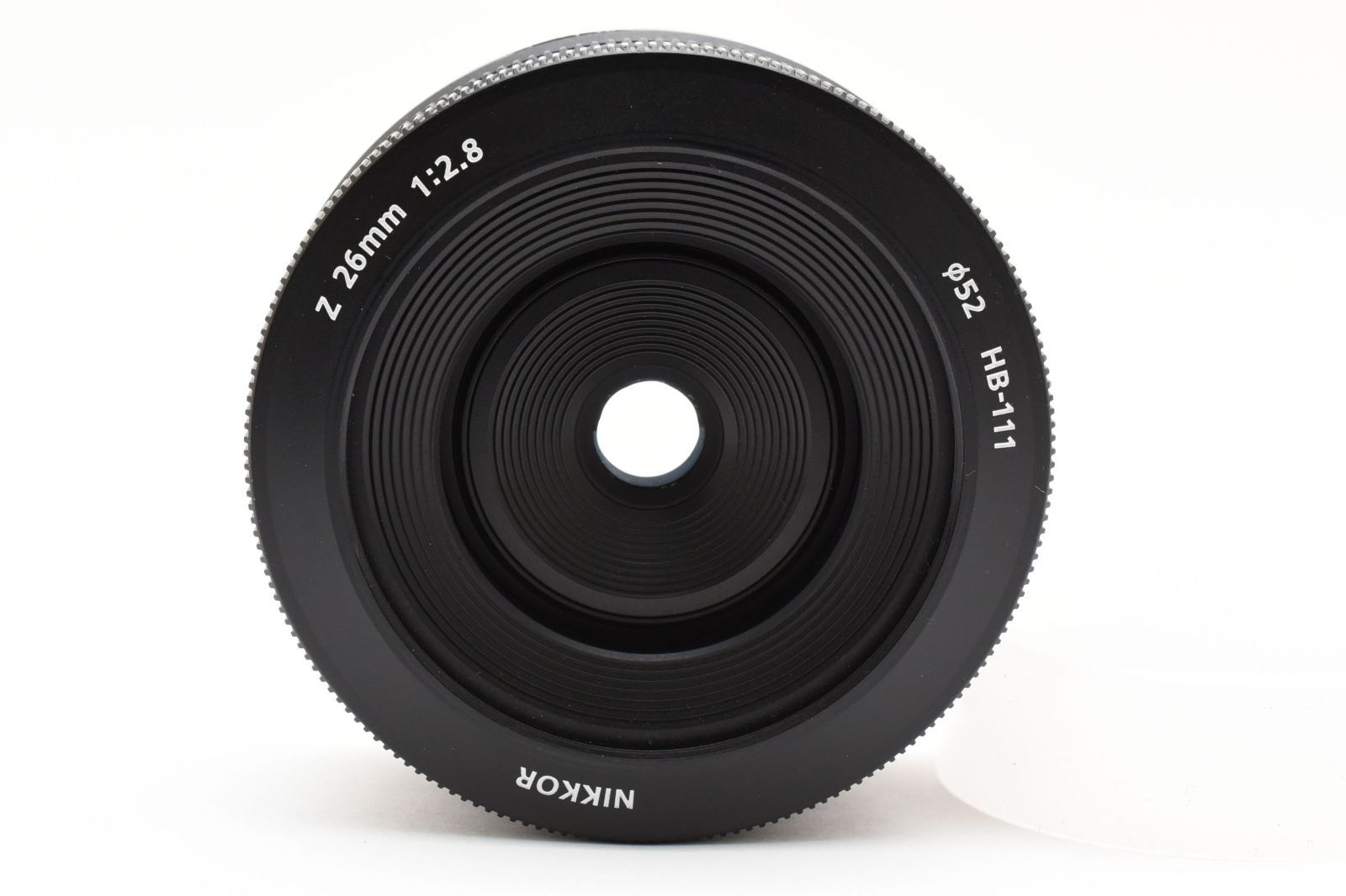 美品】 Nikon Nikkor Z 26mm f2.8【防湿庫保管】 極上品】 Nikon Nikkor Z