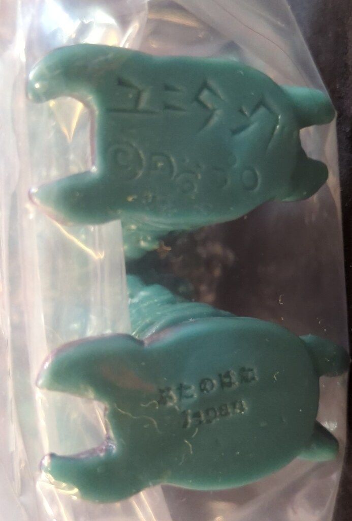 ぶたのはな ソフト焼き玩具 ユニタング　ソフビ　ブルーグレー成型 ぶたのはな ソフト焼き玩具 ユニタング ソフビ ブルーグレー成型