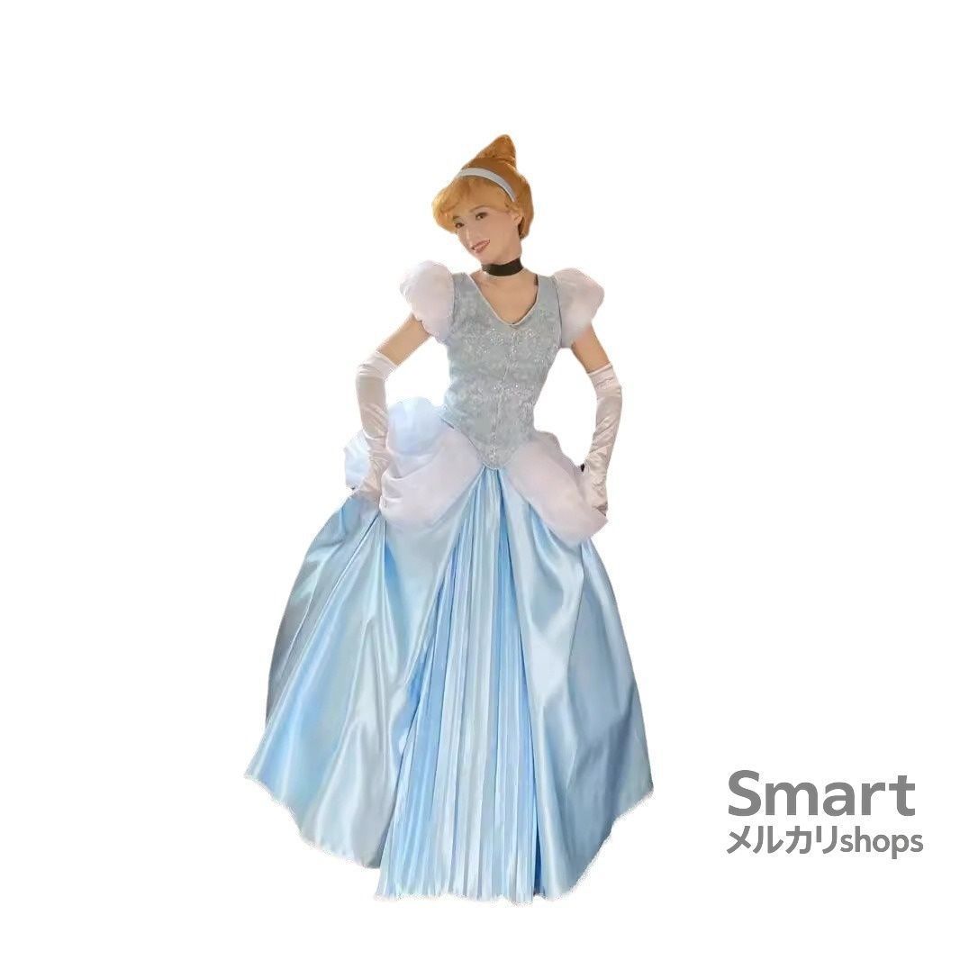 シンデレラドレス☆コスプレ☆コスチューム ディズニー シンデレラ ドレスコスプレ衣装 - Costowns