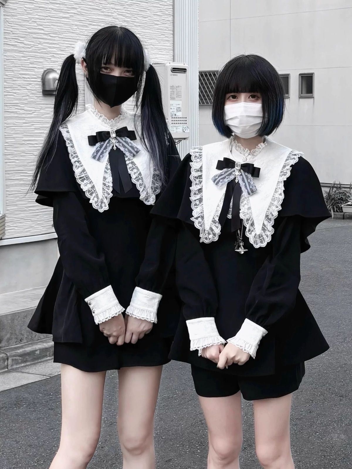 襟付き