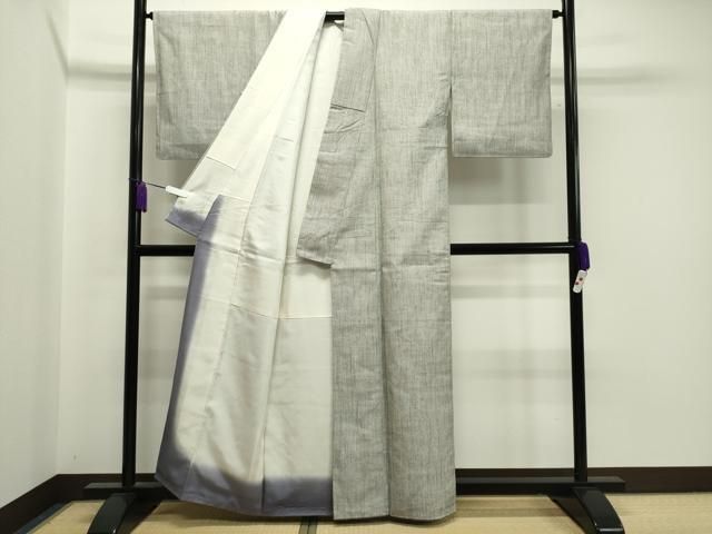 平和屋着物□上質な紬 抽象文様 正絹 逸品 DAAO6779cd 平和屋着物○