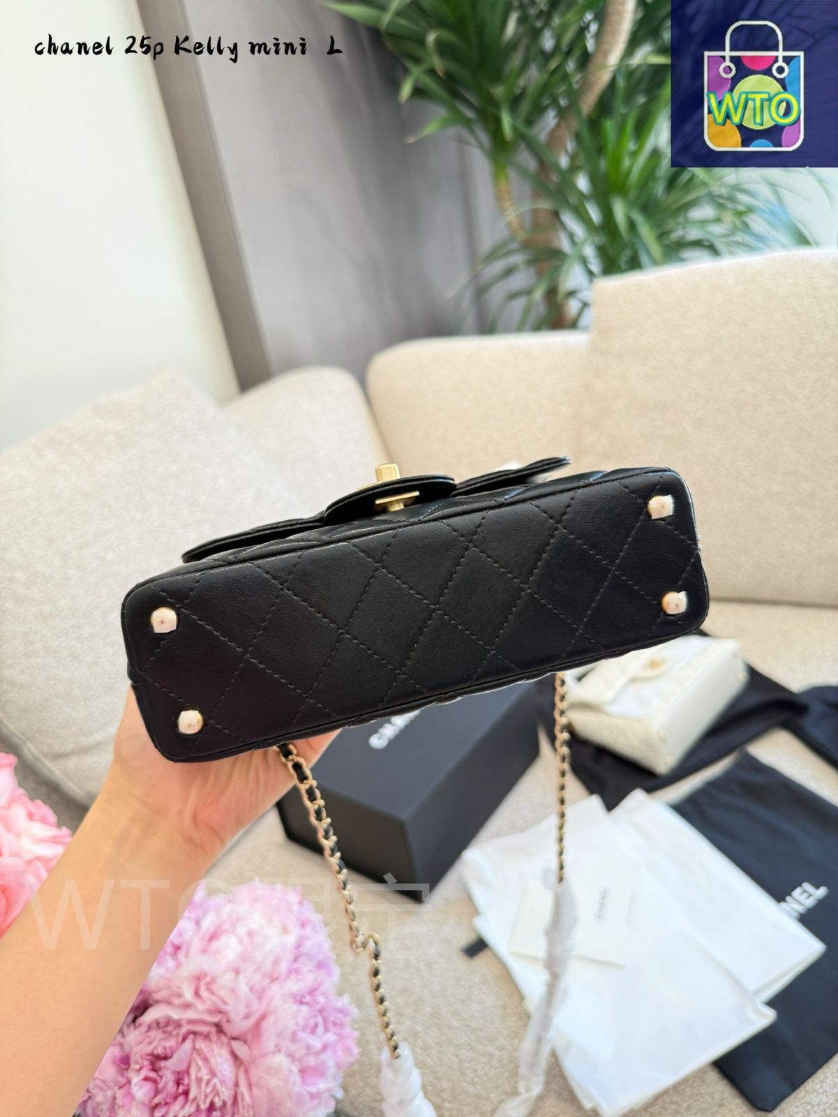 【大人気&今季狙いたい逸材】CHANEL 25S ケリーバッグ 今日特価】Chanel シャネル 25P シリーズ ケリーバッグ 柔らかい