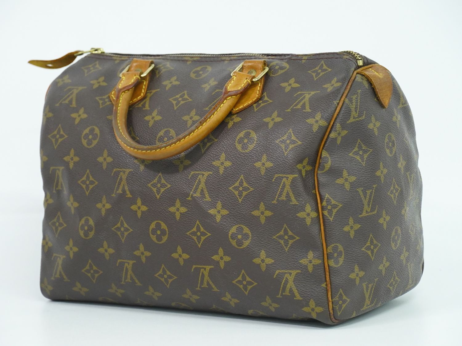 本物 ルイヴィトン LOUIS VUITTON LV 旧型 スピーディ 30 モノグラム ミニボストンバッグ ハンドバッグ ブラウン M41526  Speedy ビトン バッグ 中古 【フォロー割】 - メルカリ