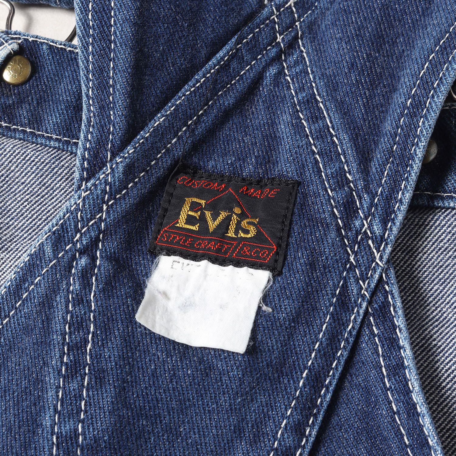 EVISU エヴィス 90s 初期 ハウスタグ カモメ デニム ワーク 