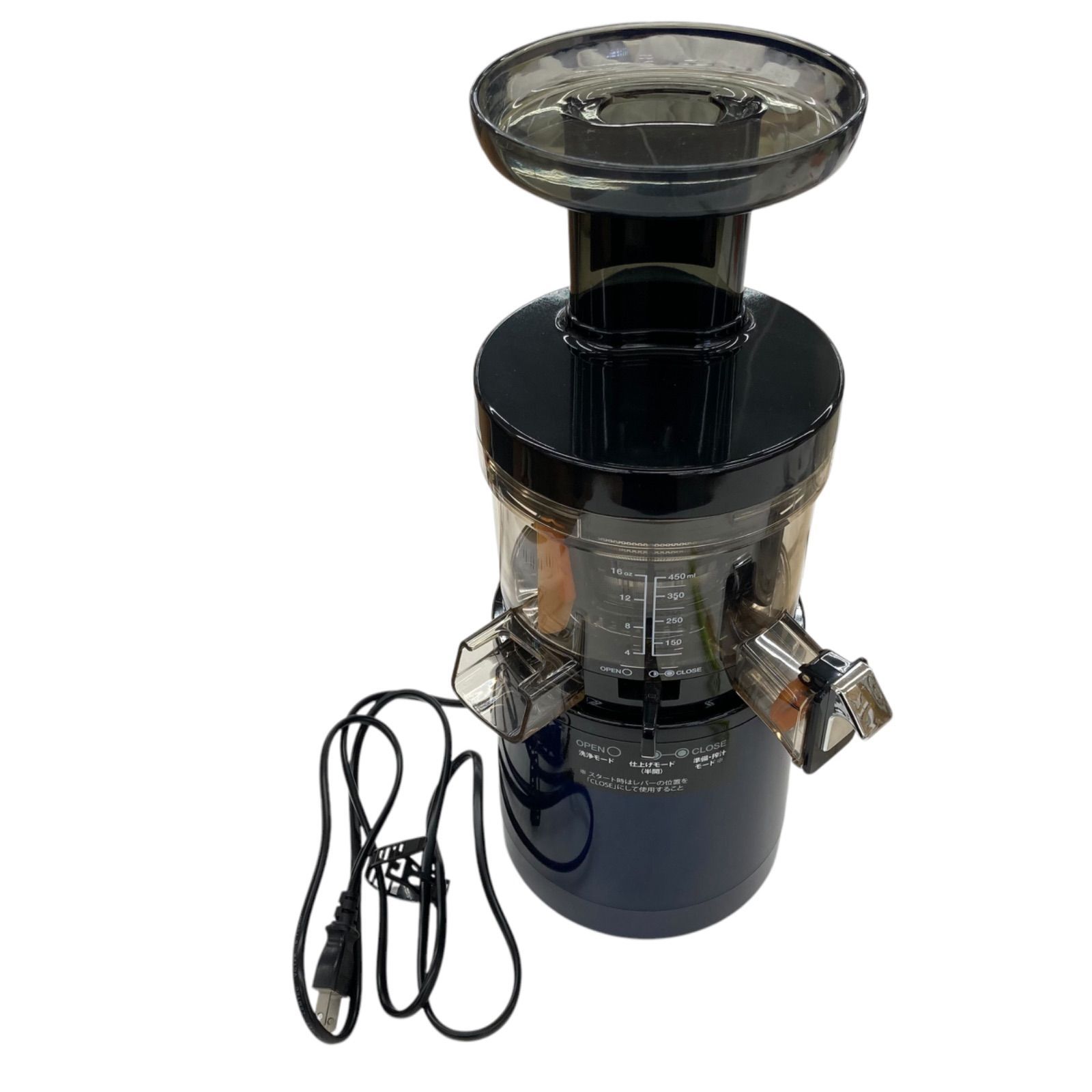 186000 現状品 HUROM ヒューロム スロージューサー H24-DN17 ダーク 