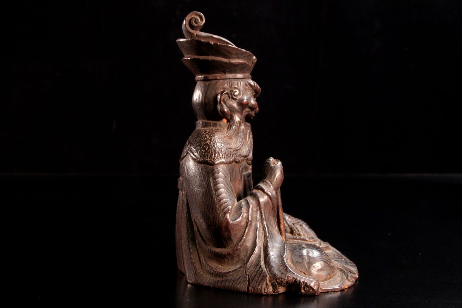 閻魔大王 置物 骨董 仏教