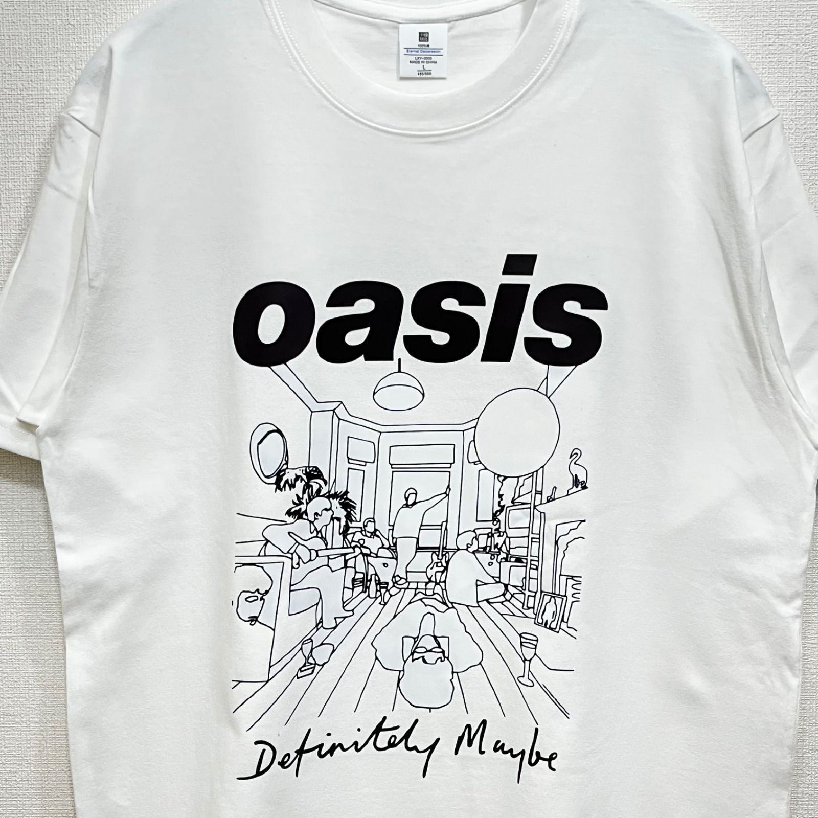 新品 オアシス OASIS Definitely Maybe バンドTシャツ