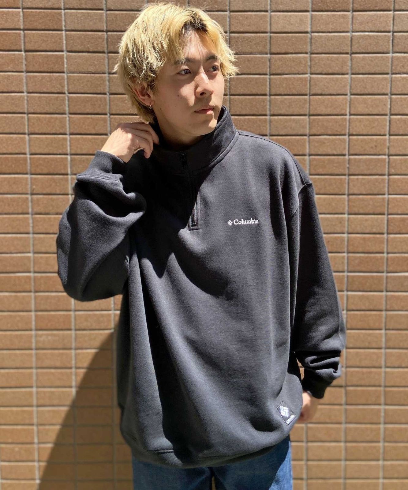 columbia/コロンビア SUNRISE EDGE HALF ZIP SWEATSHI メンズ