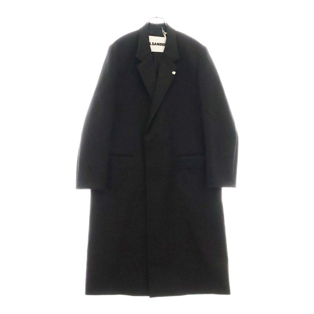 JIL SANDER ジルサンダー 22AW ウールロングコート J21AA0004 ブラック