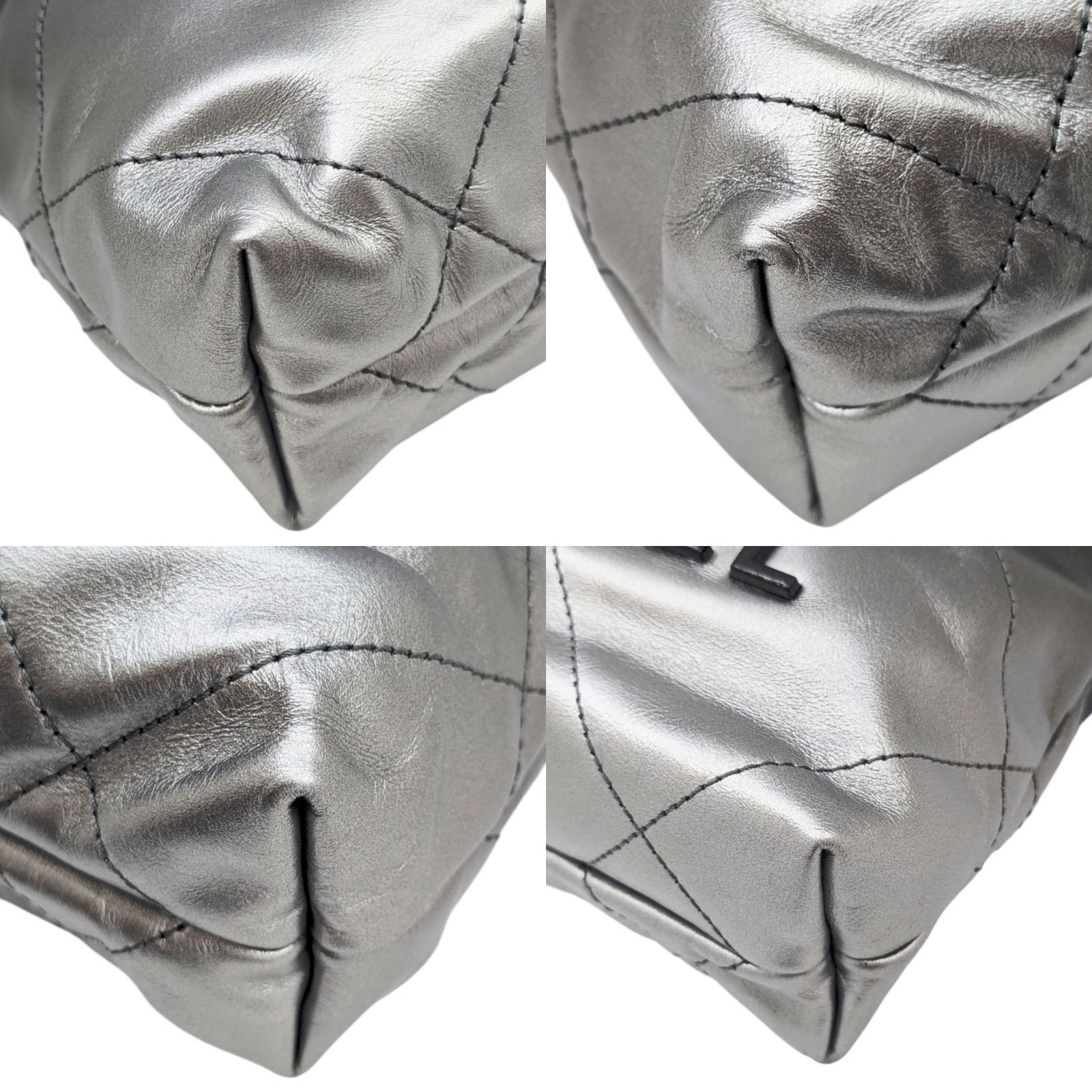 中古】CHANEL シャネル 22 ミニ チェーンショルダーバッグ シャイニー