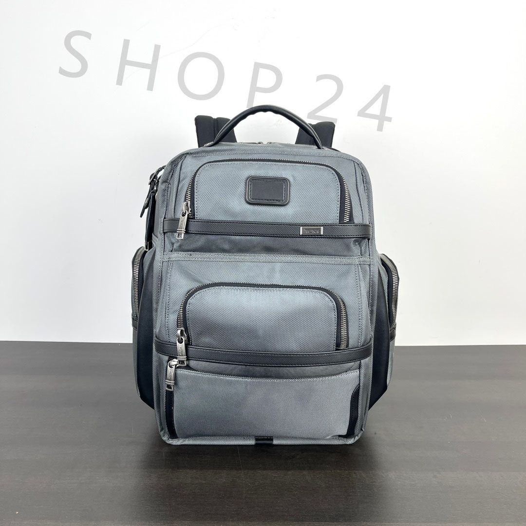 新品未使用 TUMI ALPHA 3 ブラックデラックス 多機能 ショルダーバッグ  