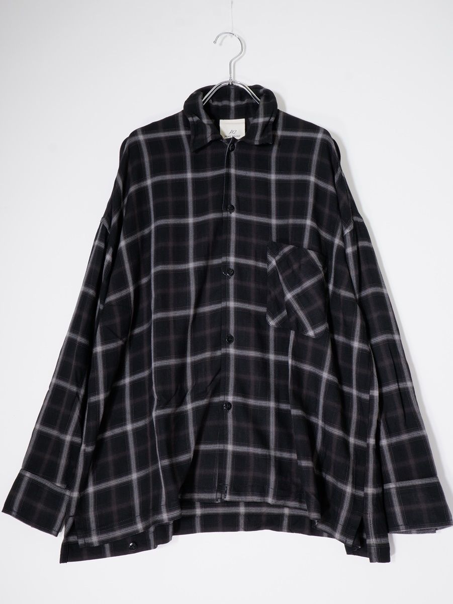 REMI RELIEFレミレリーフ L Appartementアパルトモン 2025SS CHECK 2 WAY SHIRT チェック2wayシャツ フリー LSHA78324