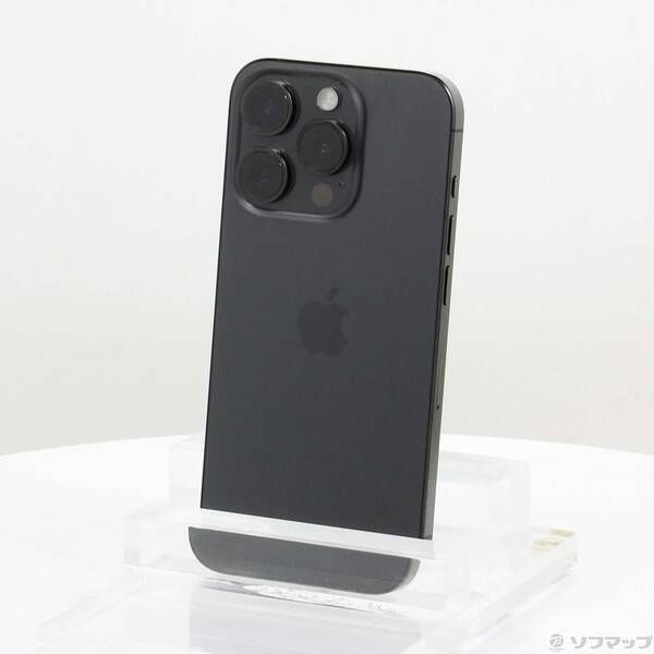 〔 〕iPhone15 Pro 1TB ブラックチタニウム MTUQ3J A SIMフリー 258