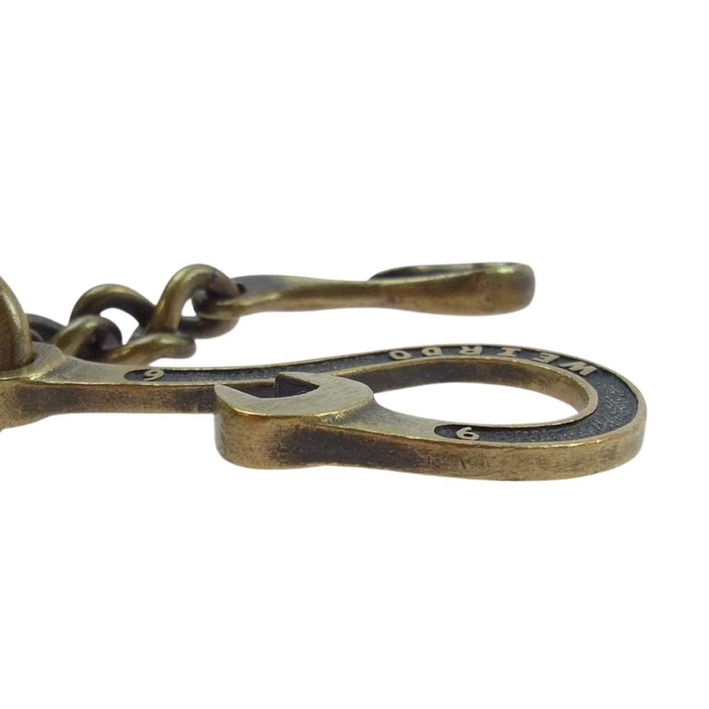 WEIRDO ウィアード ウォレットチェーン Spanner Wallet Chain 真鍮