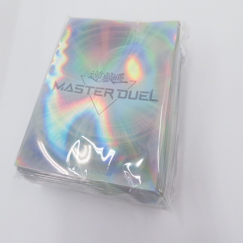瀬戸店】遊戯王 マスターデュエル スリーブ 白 未使用【360-0866 