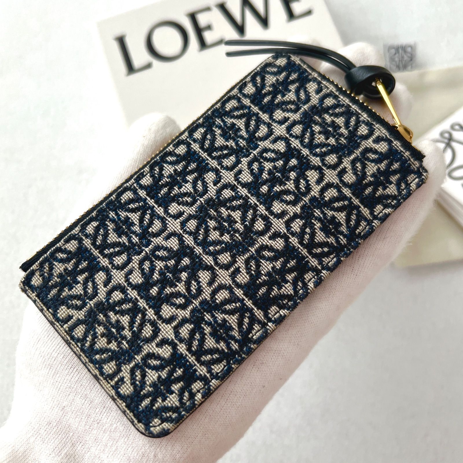 LOEWE Anagram trifold 6 cc wallet (LOEWE/折りたたみ財布