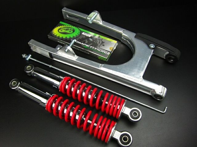 ズーマー フロントアクスルシャフト M12 ruckusサイズ ディスク化