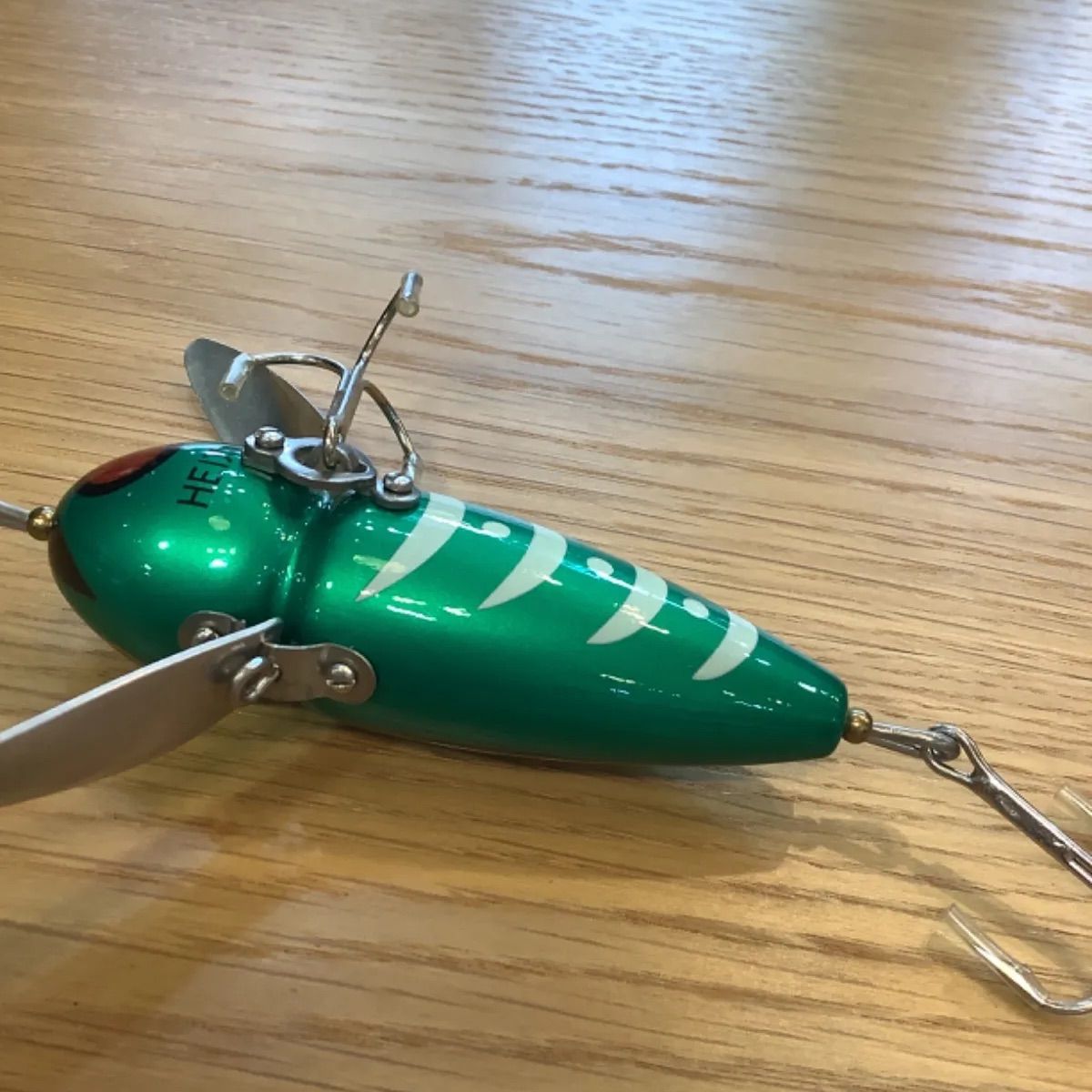 ヘドン　マスキー　クレイジークローラー　新品 希少　HEDDON HEDDON Wooden Musky Crazy Crawler / へドン ウッデンマスキー