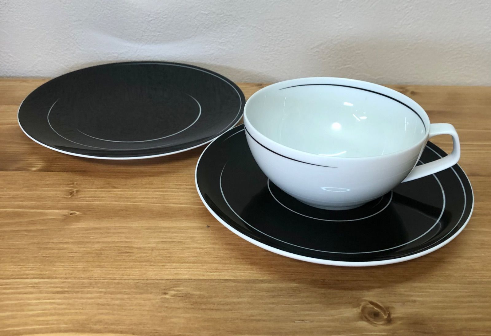 Rosenthal ローゼンタールTAC Dynamic ティーカップ＆ソーサー プレート16㎝ セット