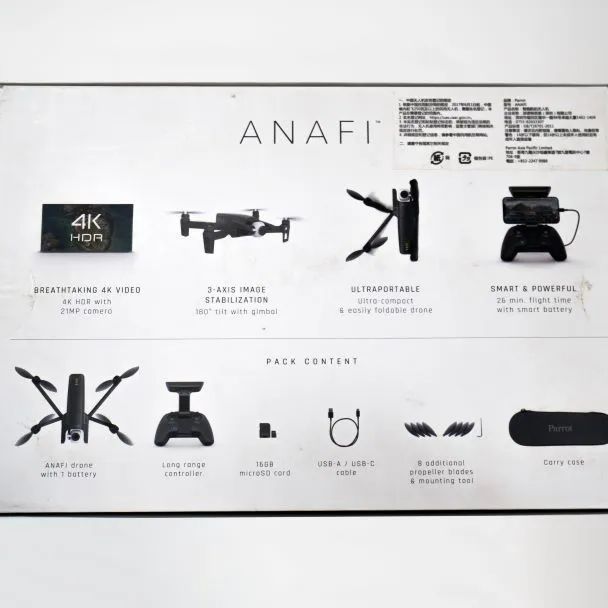 Parrot ANAFI ドローン 4K映像対応！Extendedセット+おまけ parrot ANAFI ＋ おまけ（parrot ANAFI ＋ おまけ（Parrot ANAFI