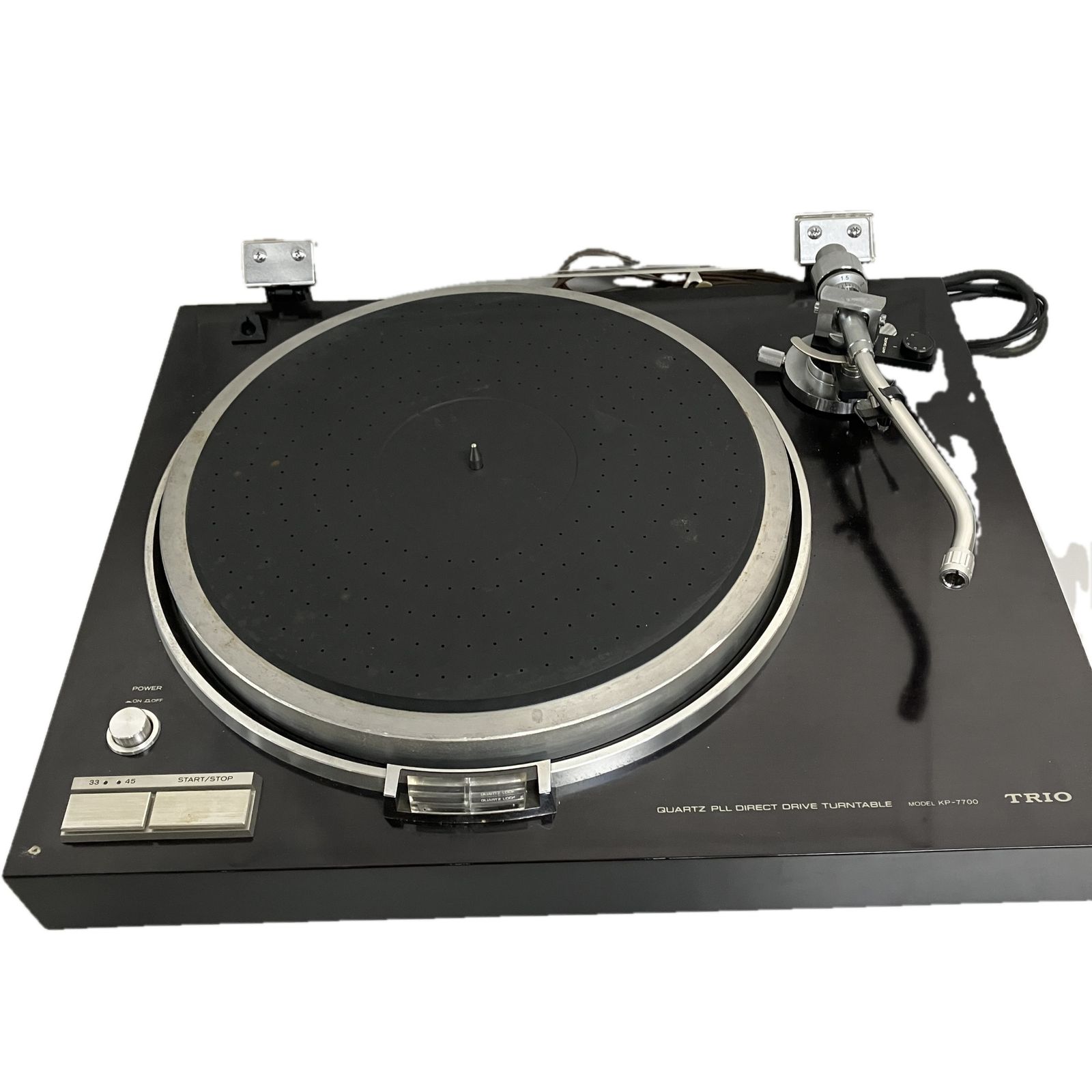 TRIO KP-7700 ダイレクトドライブ ターンテーブル レコードプレーヤー トリオ ジャンク S10400622